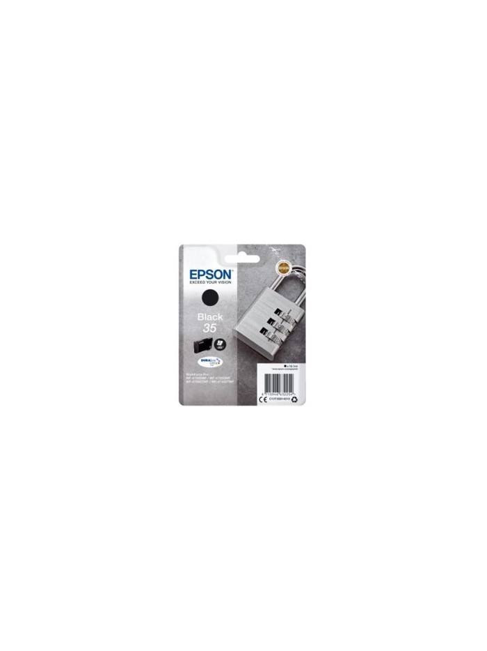 Cartucho tinta epson c13t35814010 negro durabrite ultra ink 35 - 900 paginas - candado Cartucho tinta epson c13t35814010 negro durabrite ultra ink 35 - 900 paginas - candado