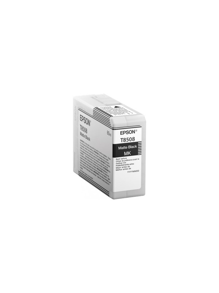 Cartucho tinta epson c13t850800 singlepack negro mate Cartucho tinta epson c13t850800 singlepack negro mate