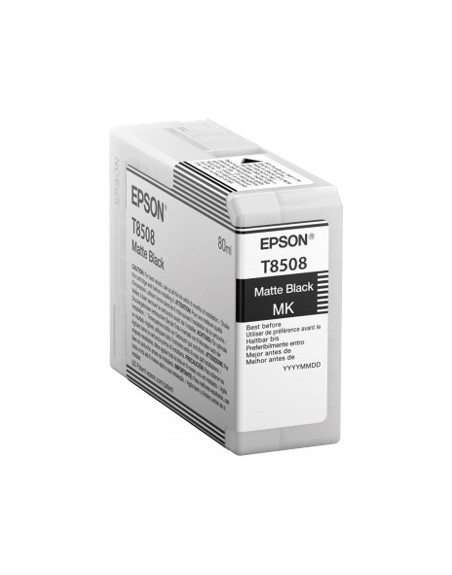Cartucho tinta epson c13t850800 singlepack negro mate