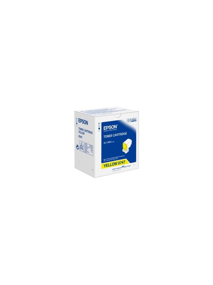 Toner epson c13s050747 amarillo 8.8k Toner epson c13s050747 amarillo 8.8k