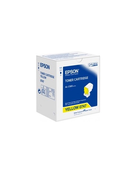 Toner epson c13s050747 amarillo 8.8k