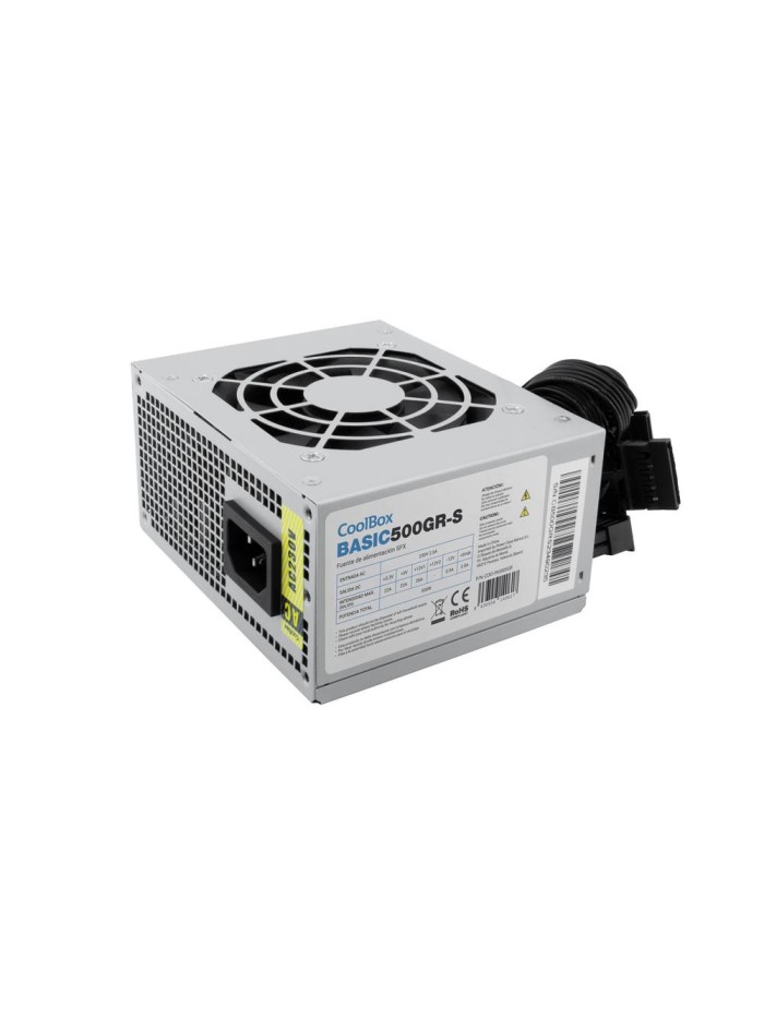 Fuente alimentacion coolbox basic 500gr sfx 500w Fuente alimentacion coolbox basic 500gr sfx 500w