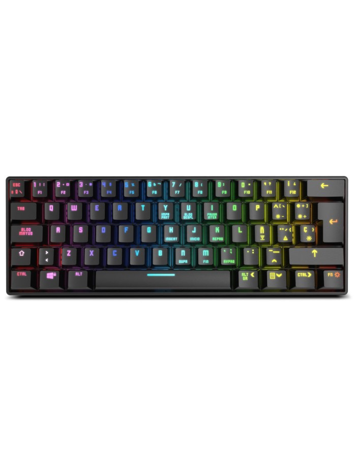 Teclado mini krom gaming kluster rgb wireless Teclado mini krom gaming kluster rgb wireless