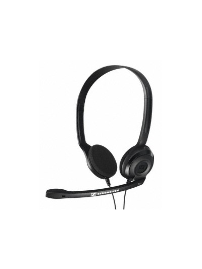 Auriculares epos sennheiser estereo con microfono negros pc 3 chat