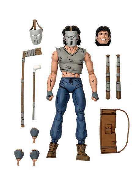 Figura neca tmnt mirage comics scale action figure - casey jones