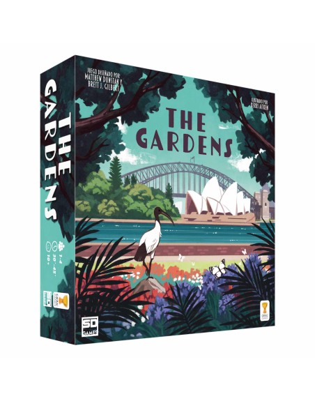 Juego de mesa the gardens