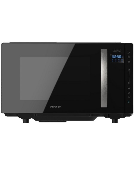Microondas cecotec sin plato grandheat 2300 flatbed touch black
