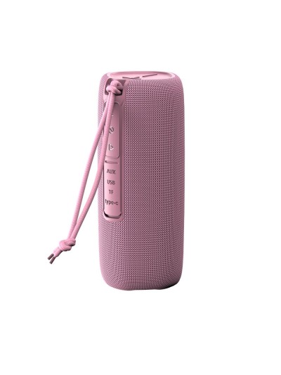 Altavoz bluetooth forever bs - 20 led color rosa