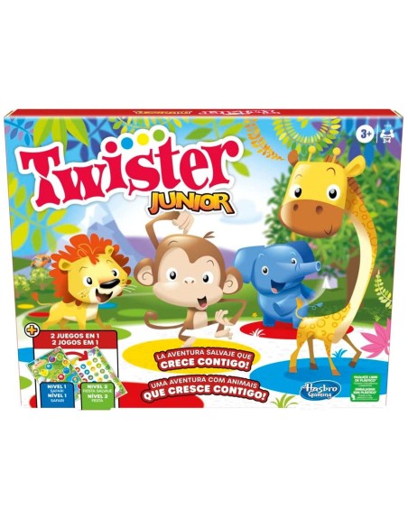 Juego hasbro twister junior - versión multilingüe