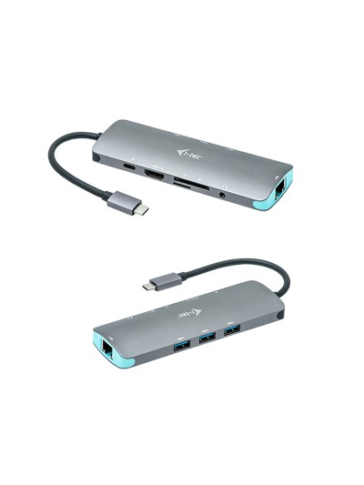 Nano docking station i - tec usb - c 4k con lan y power delivery 100w