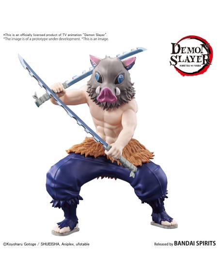 Figura bandai hobby demon slayer model kit inosuke hashibira