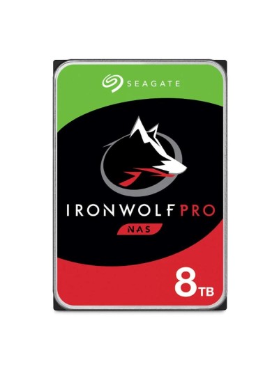 Ironwolf pro st8000nt001 disco duro interno 3.5 pulgadas 8 tb seríal ata iii
