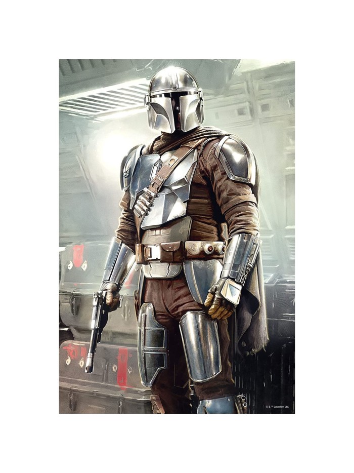 Puzle lenticular prime 3d 200 piezas the mandalorian el mandaloriano mando Puzle lenticular prime 3d 200 piezas the mandalorian el mandaloriano mando
