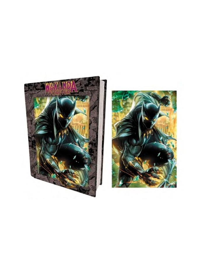 Puzzle libro lenticular prime 3d marvel wakanda forever 300 piezas Puzzle libro lenticular prime 3d marvel wakanda forever 300 piezas