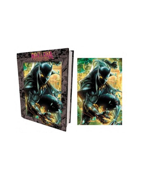 Puzzle libro lenticular prime 3d marvel wakanda forever 300 piezas