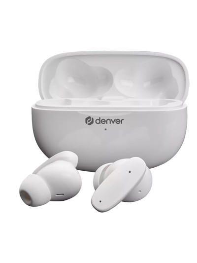 Auricular bluetooth denver twe - 49enc - blanco