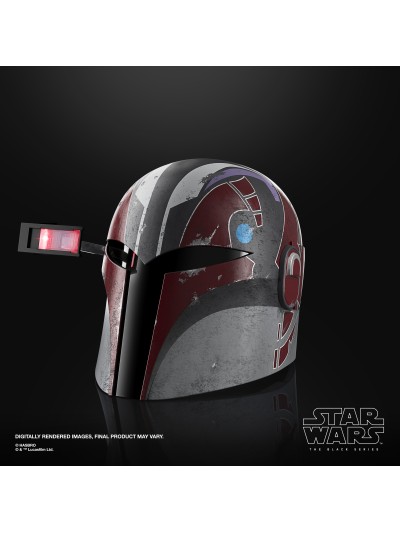 Casco electrónico hasbro star wars the black series ahsoka sabine wren