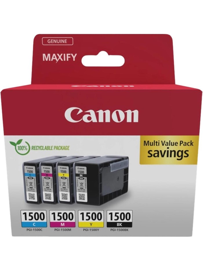 Multipack canon pgi - 1500 b - c - m - y Multipack canon pgi - 1500 b - c - m - y