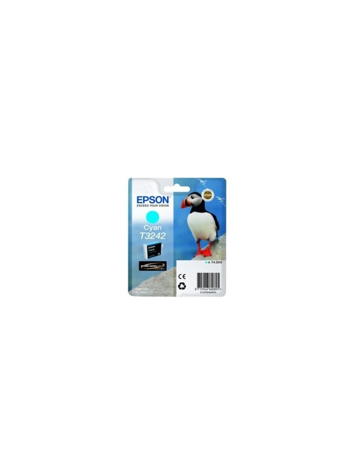 Cartucho tinta epson c13t32424010 cian ultrachrome hi - gloss2 Cartucho tinta epson c13t32424010 cian ultrachrome hi - gloss2