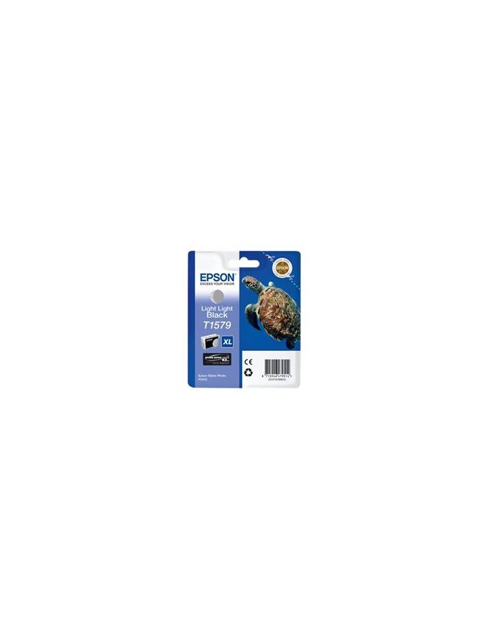 Cartucho tinta epson t157940 gris claro para epson photo r3000 - c13t15794010 - tortuga