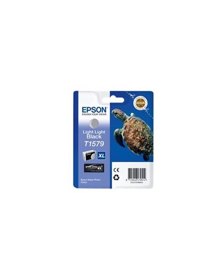 Cartucho tinta epson t157940 gris claro para epson photo r3000 - c13t15794010 - tortuga