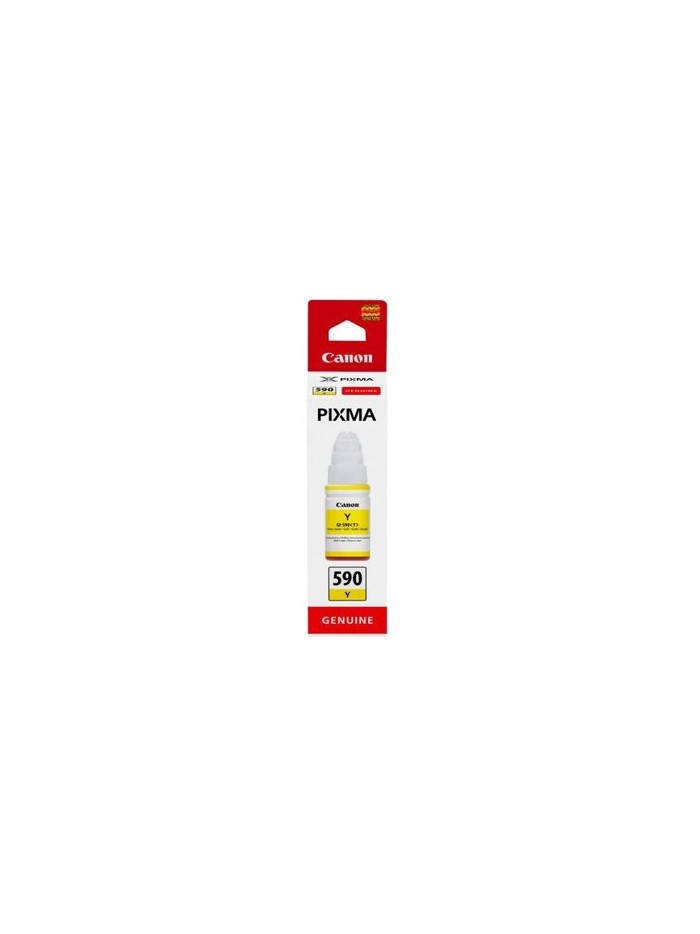 Botella tinta canon gi - 590y amarillo 70ml 7000 paginas Botella tinta canon gi - 590y amarillo 70ml 7000 paginas