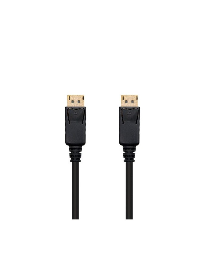 Cable displayport nanocable 2m - macho - macho - negro Cable displayport nanocable 2m - macho - macho - negro