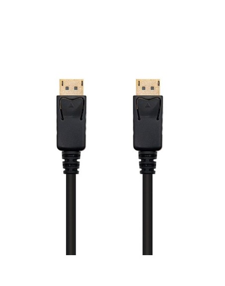 Cable displayport nanocable 2m - macho - macho - negro