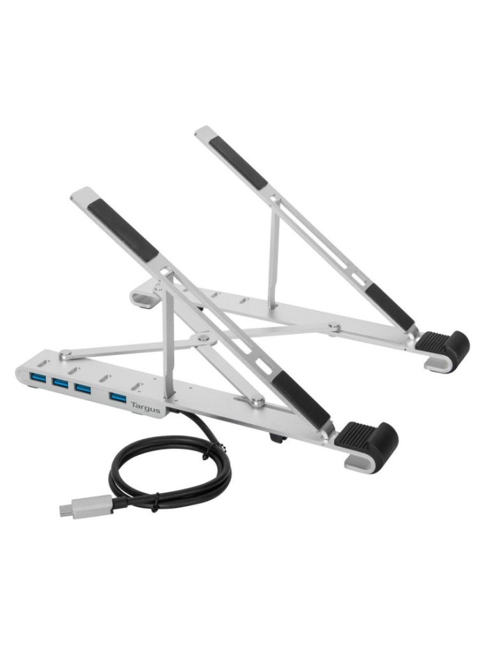 Base para portatil targus con hub integrado 4x usb - a plata Base para portatil targus con hub integrado 4x usb - a plata