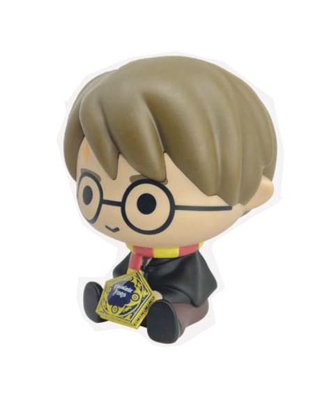 Figura hucha plastoy harry potter harry potter con caja rana de chocolate