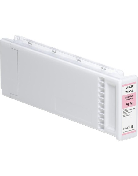 Cartucho tinta epson t800600 ultrachrome pro light magenta 700ml
