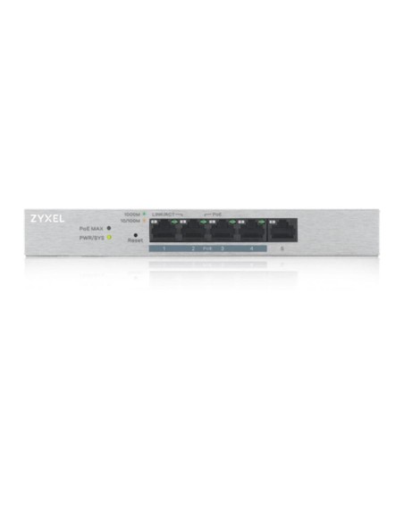 Switch zyxel gs1200 - 5hp v2 5 puertos