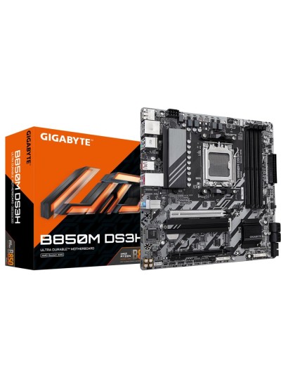 Placa base gigabyte b850m ds3h matx - 4x ddr5