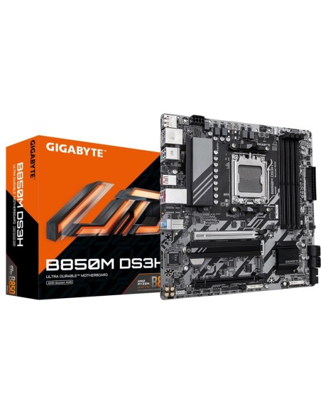Placa base gigabyte b850m ds3h matx - 4x ddr5