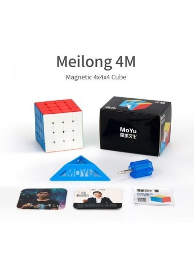Cubo de rubik moyu meilong 4x4 magnetico stk