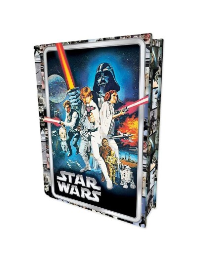 Puzzle libro lenticular prime 3d star wars poster de cartelera 300 piezas