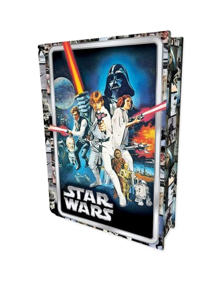 Puzzle libro lenticular prime 3d star wars poster de cartelera 300 piezas