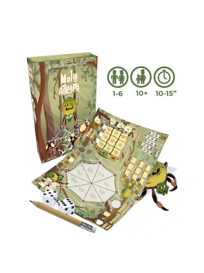 Juego de mesa moly atrapa pegi 10 Juego de mesa moly atrapa pegi 10