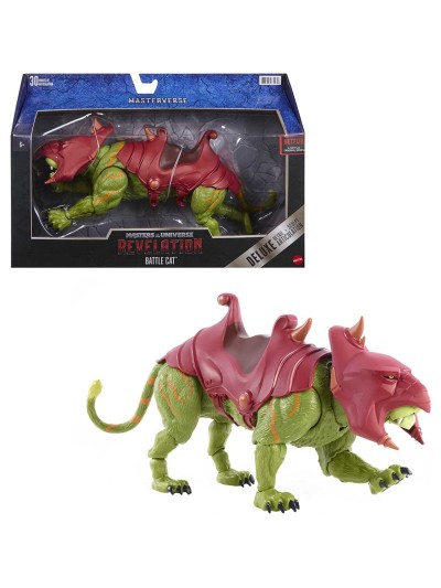 Figura mattel masters of the universe revelation masterverse battle cat