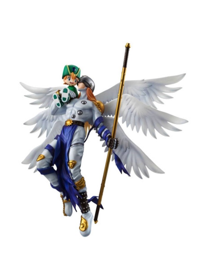 Figura megahouse digimon adventure g.e.m. angemon & takaishi takeru Figura megahouse digimon adventure g.e.m. angemon & takaishi takeru