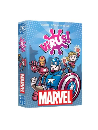 Juego de mesa virus marvel