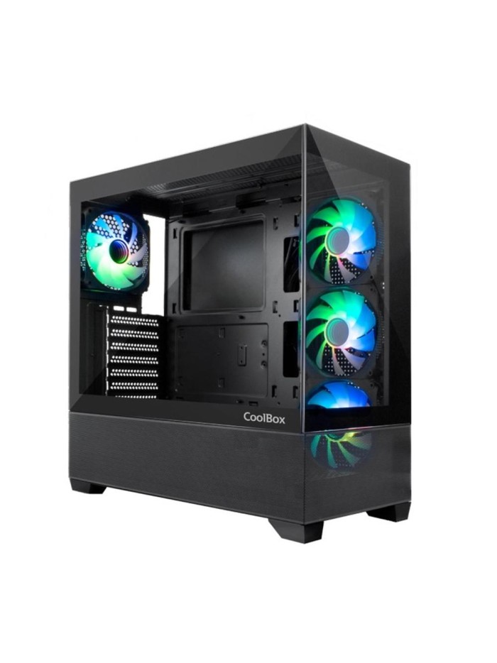 Caja ordenador gaming coolbox ga250 vision argb atx Caja ordenador gaming coolbox ga250 vision argb atx