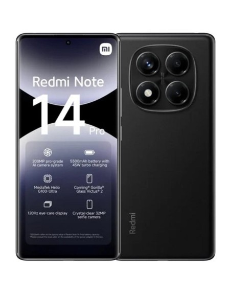 Movil xiaomi redmi note 14 pro 8 - 256gb negro