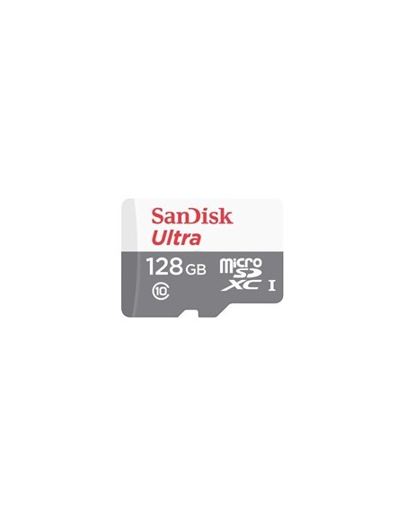 Tarjeta memoria micro secure digital sd xc + adaptador sandisk - 128gb - clase 10 - sdxc - 100mb - s