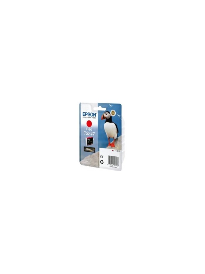 Cartucho tinta epson c13t32474010 rojo ultrachrome hi - gloss2 Cartucho tinta epson c13t32474010 rojo ultrachrome hi - gloss2