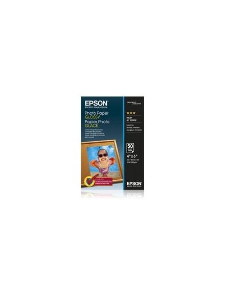 Papel foto epson s042547 glossy 10x15 50 hojas