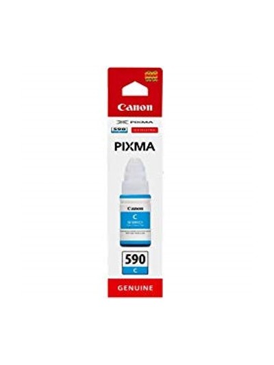 Botella tinta canon gi - 590c cian 70ml 7000 paginas