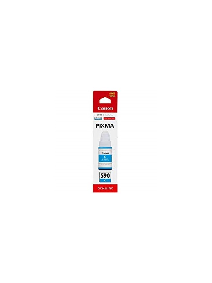 Botella tinta canon gi - 590c cian 70ml 7000 paginas Botella tinta canon gi - 590c cian 70ml 7000 paginas