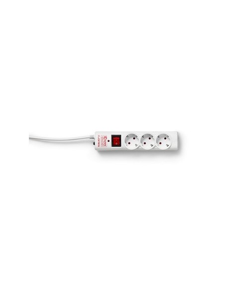 Regleta salicru sps safe 3 3 tomas schuko control sobretensiones