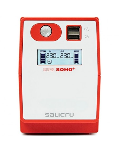 Sai salicru sps 500 soho+ 500va - 300w - linea interactiva - schuko